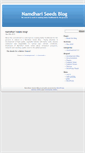 Mobile Screenshot of blog.namdhariseeds.com